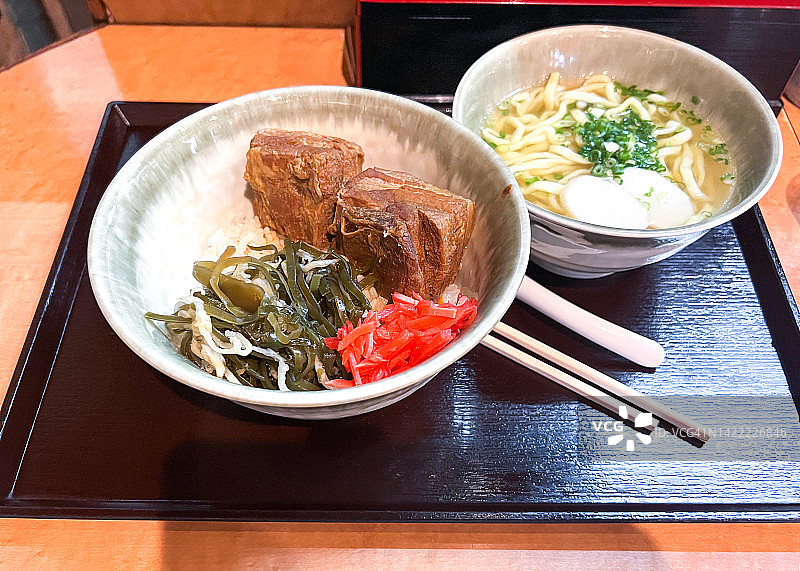 冲绳拉面套餐图片素材