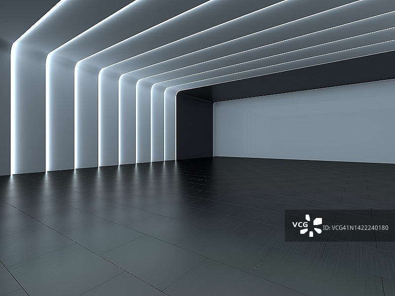 3D渲染插画现代室内设计背景图片素材