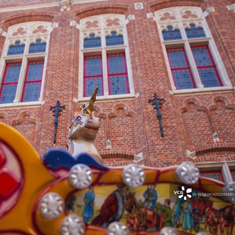 旋转木马图片素材