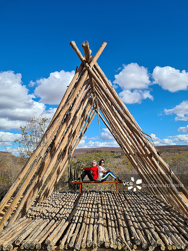 巴西东北部卡皮瓦拉山脉旅游图片素材
