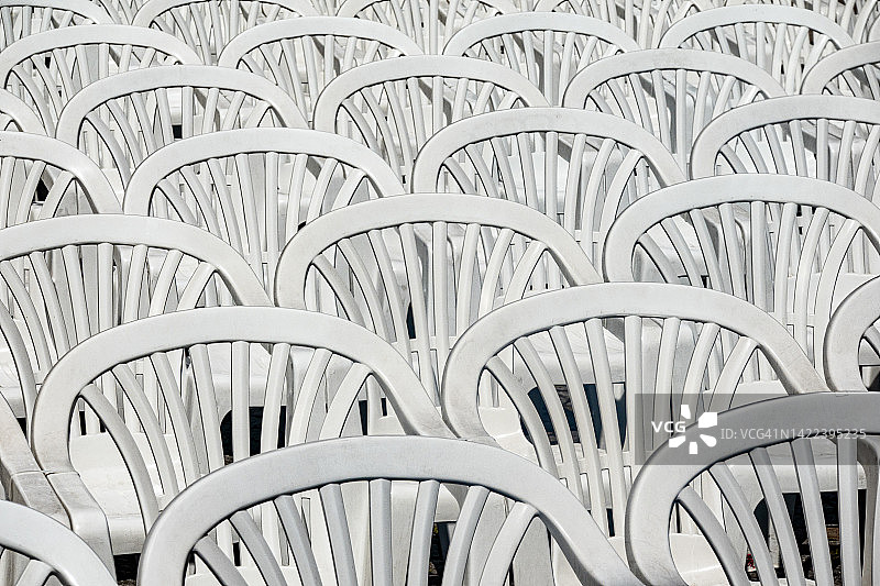 成排的椅子图片素材