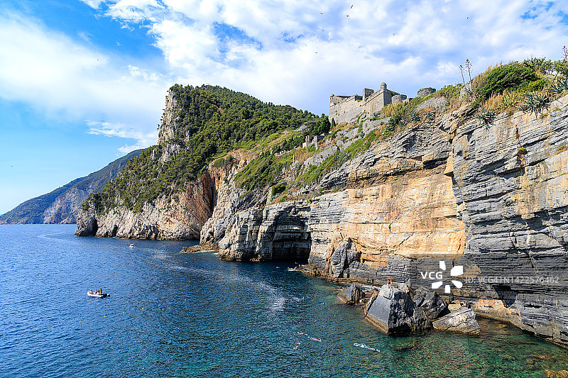 韦内雷港海景图片素材