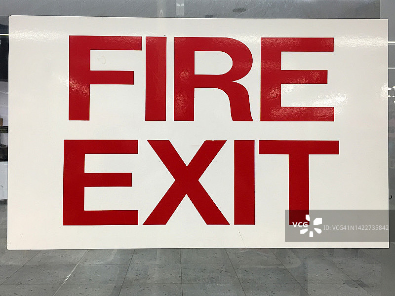 消防出口标志图片素材