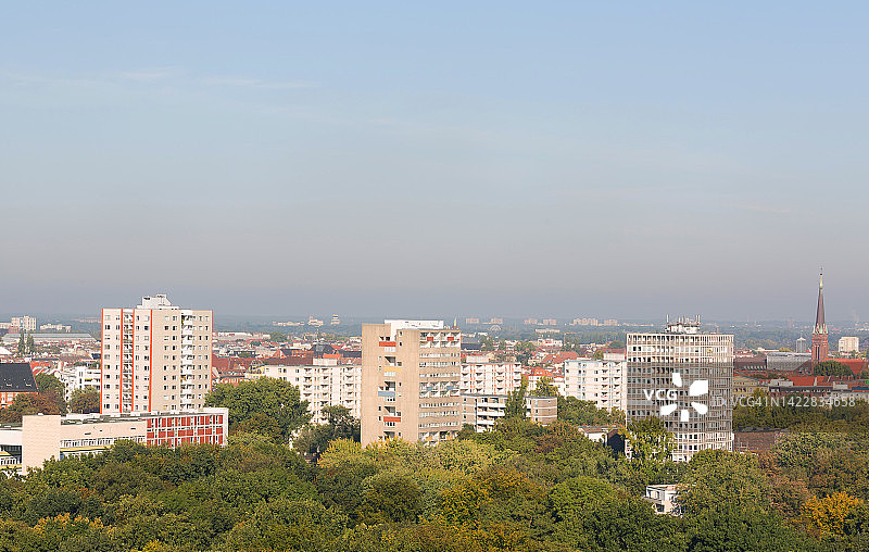 柏林天际线：蒂尔加滕区/汉莎区图片素材