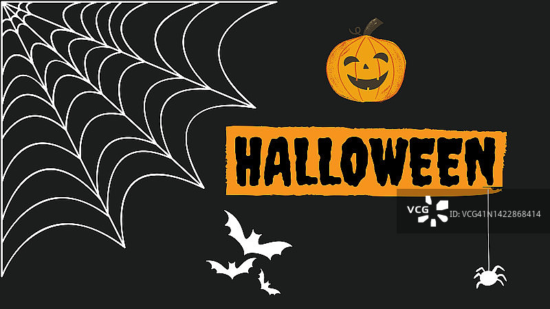 万圣节概念海报图片素材