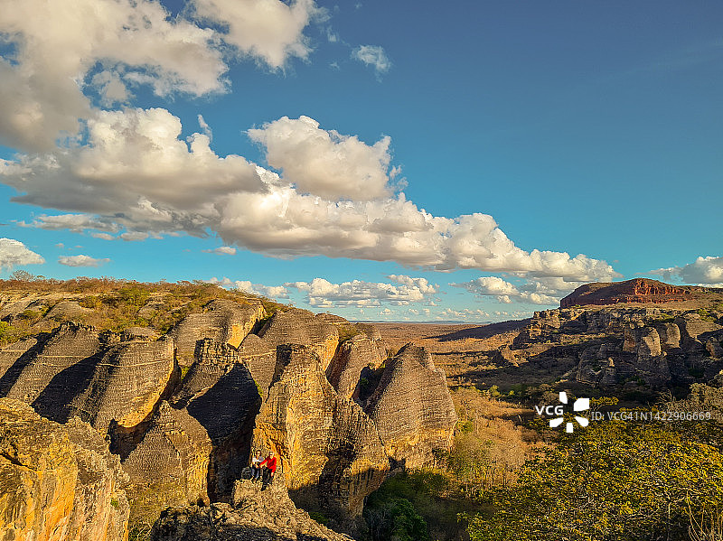巴西东北部卡皮瓦拉山脉旅游图片素材