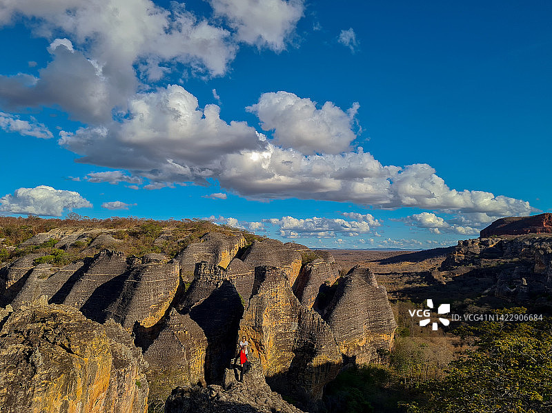 巴西东北部卡皮瓦拉山脉旅游图片素材