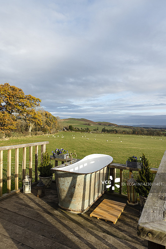 豪华露营好去处图片素材