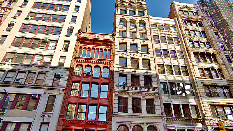 SoHo区创意建筑：曼哈顿图片素材