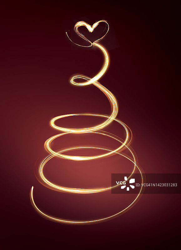 光、光源、光线、旋转、龙卷风、风、心、红色图片素材