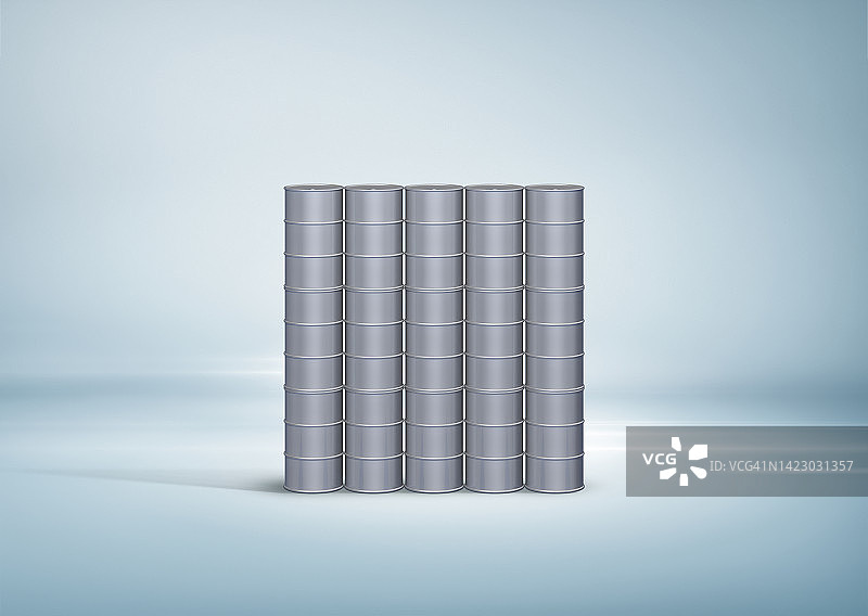 3D鼓、油漆罐、堆叠、列表图片素材