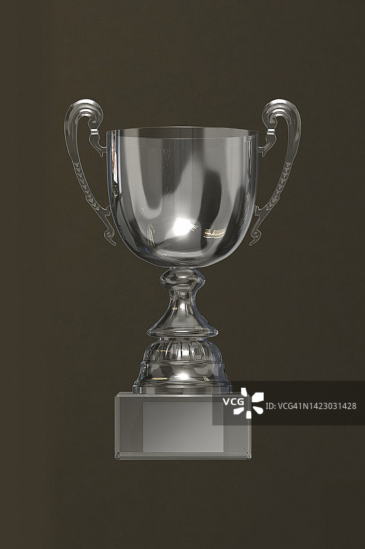 3D透明奖杯奖牌图片素材