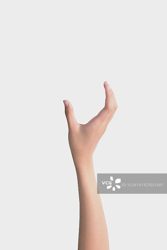 手的姿势：抓握与舒展图片素材