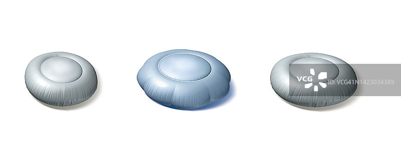 安全气囊，垫子，3D，没有人图片素材