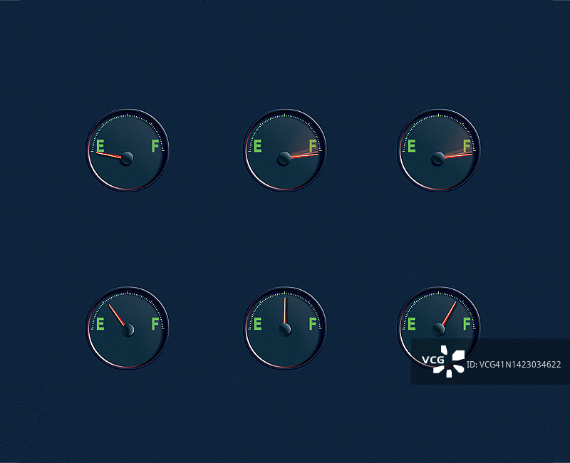 仪表盘，多重3D，无人图片素材