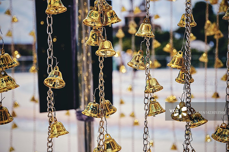 铃铛特写图片素材