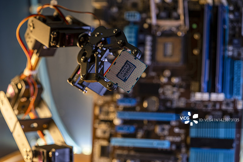 机器人技术图片素材