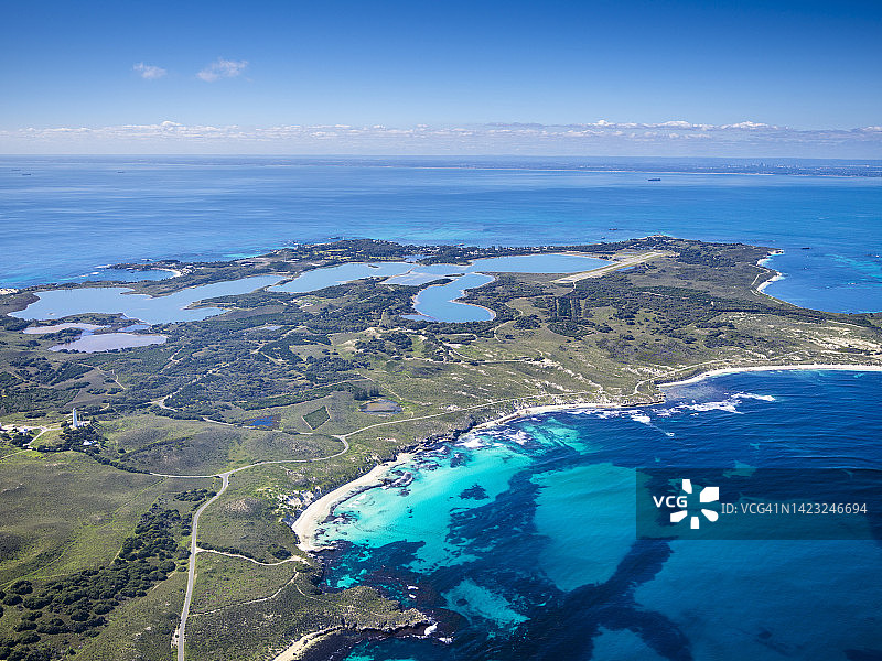 罗特尼斯岛图片素材