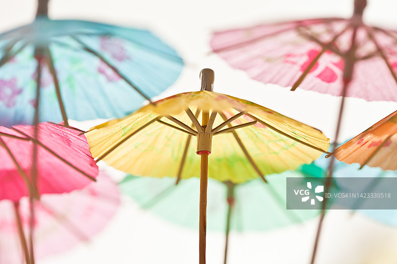 鸡尾酒伞图片素材