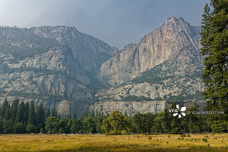 优胜美地国家公园的绝美景色图片素材