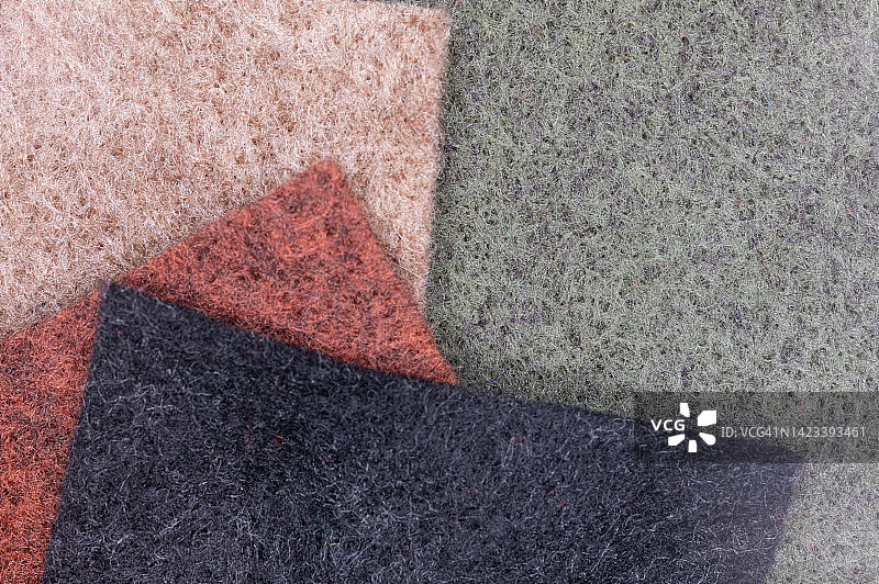 彩色法兰绒特写镜头图片素材