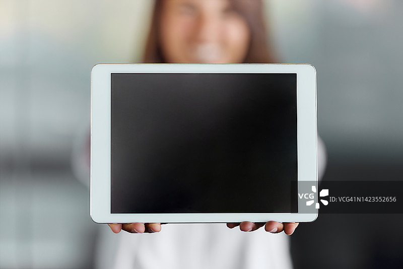 带空白屏幕的数位板图片素材