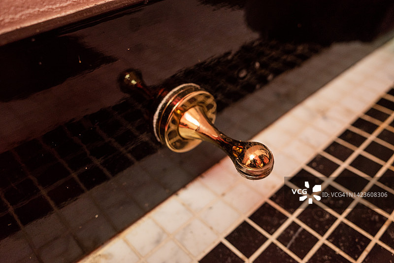 金色门挡图片素材