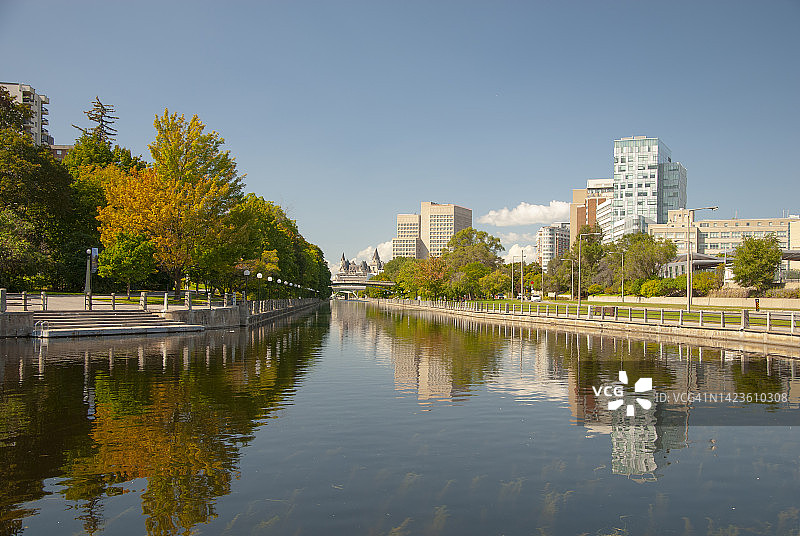 加拿大渥太华丽都运河图片素材