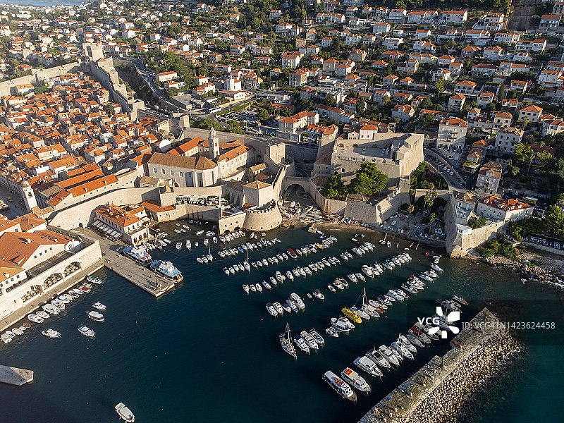 杜布罗夫尼克港口图片素材