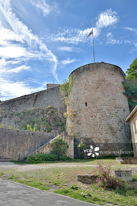 帕特奈，城墙和塔楼图片素材