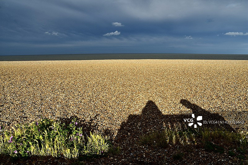 奥尔德堡海滩的傍晚图片素材