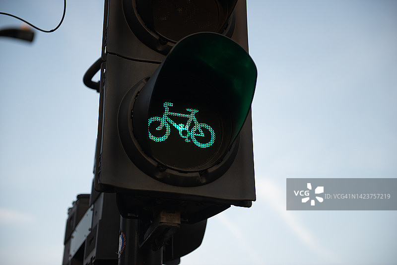 路标特写图片素材