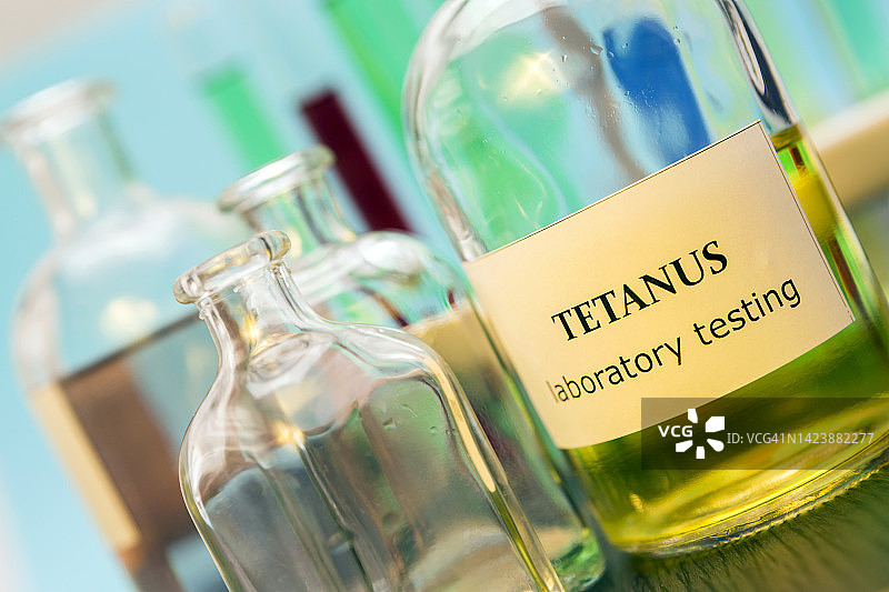 破伤风测试概念图图片素材