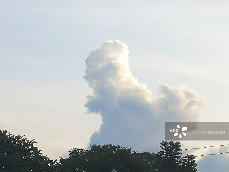 天空中的云朵图片素材