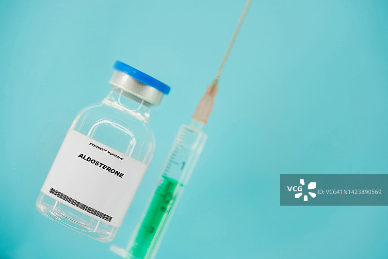醛固酮激素概念图图片素材