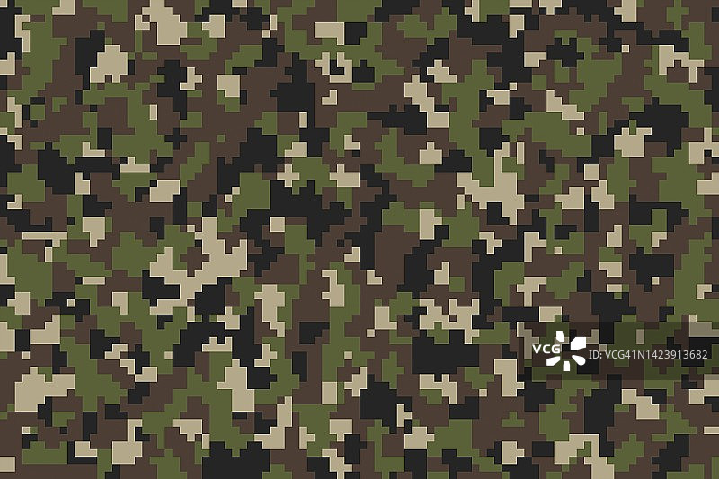 像素化迷彩图案背景图片素材