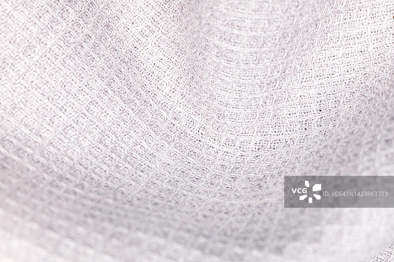 白色针织面料纹理背景图片素材