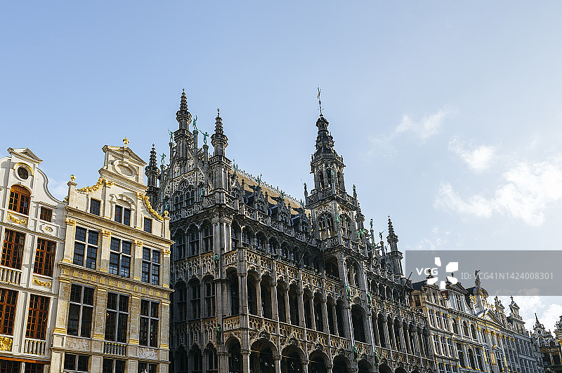 布鲁塞尔大广场建筑细节图片素材