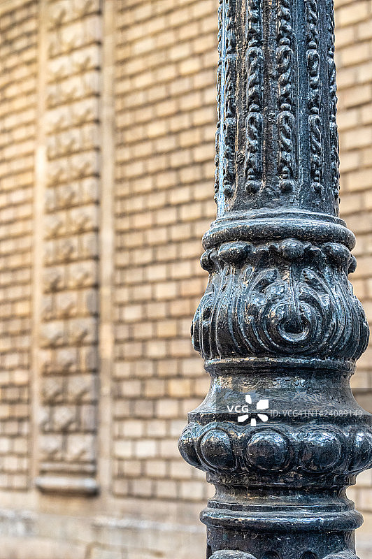 老式街灯图片素材