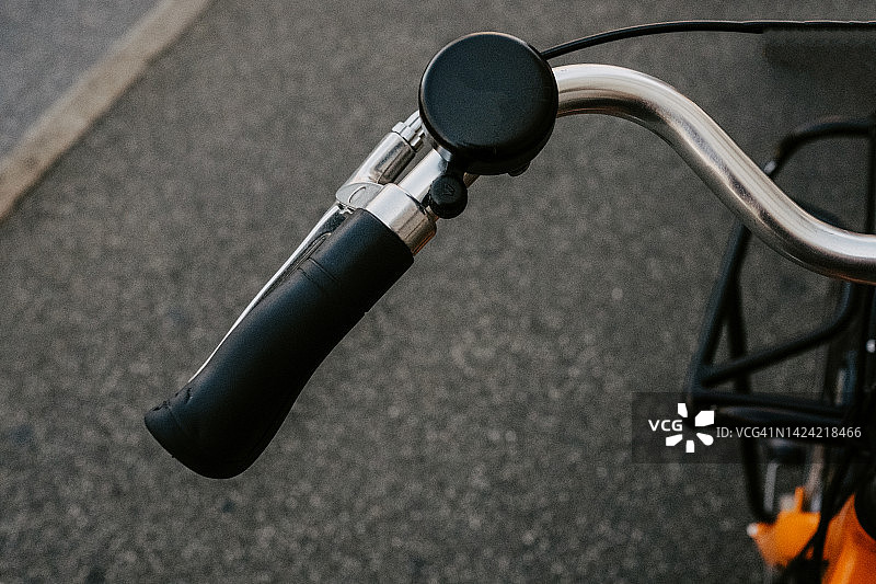 哥本哈根街道上的自行车图片素材