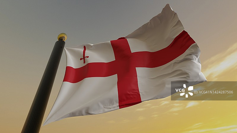 英国伦敦市旗图片素材