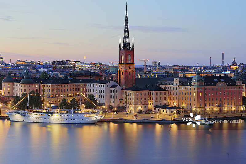 斯德哥尔摩老城区，瑞典图片素材
