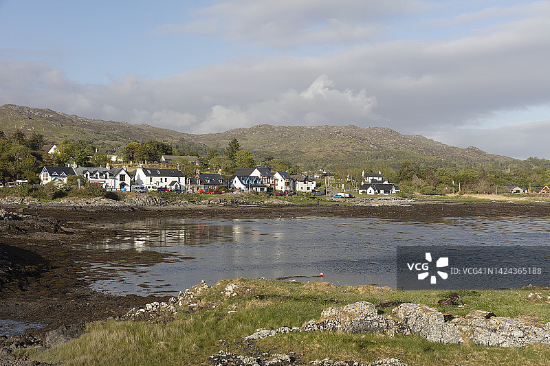 苏格兰因弗内斯郡洛哈伯的阿里赛格和纳凯尔湖图片素材