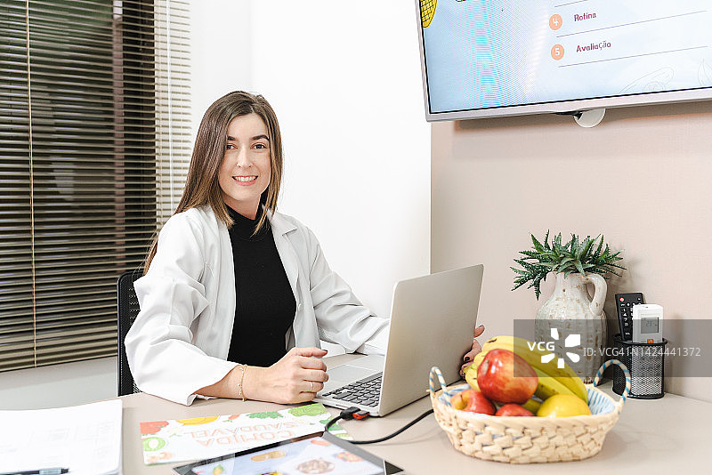 营养师办公室肖像图片素材