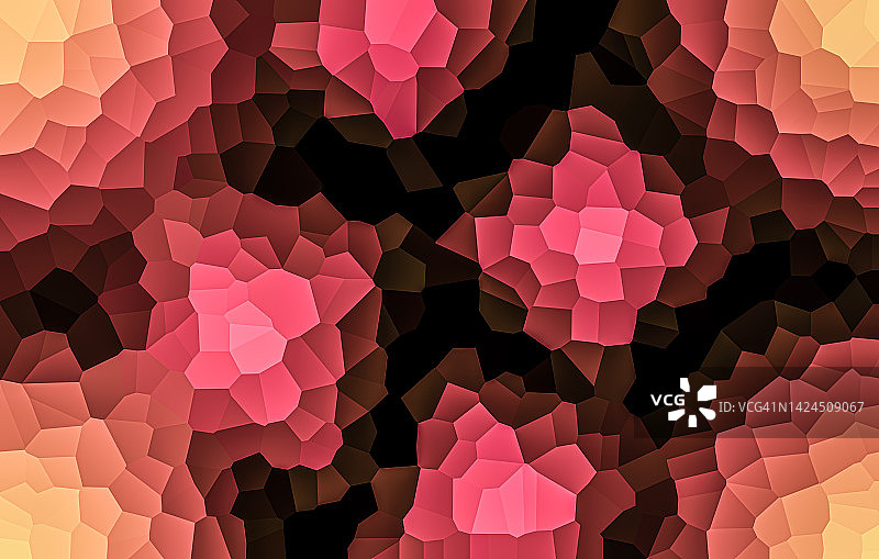 粉色多边形矢量图案背景图片素材