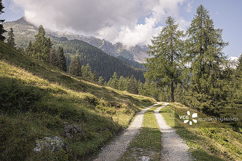 瑞士山景图片素材