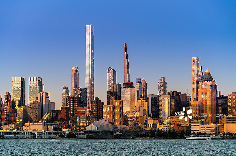 曼哈顿中城城市景观图片素材