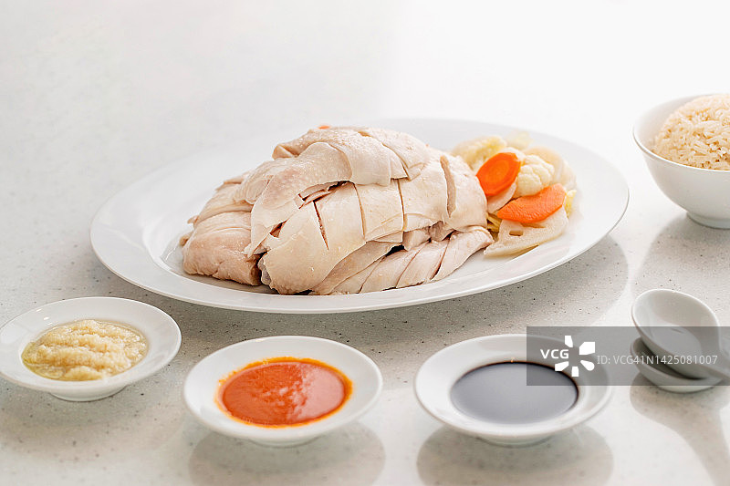 海南鸡饭图片素材