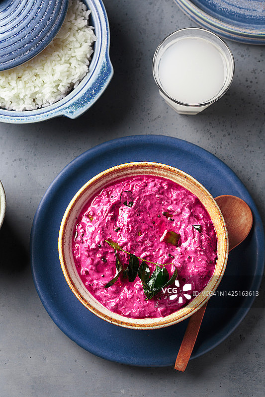 甜菜根咖喱图片素材