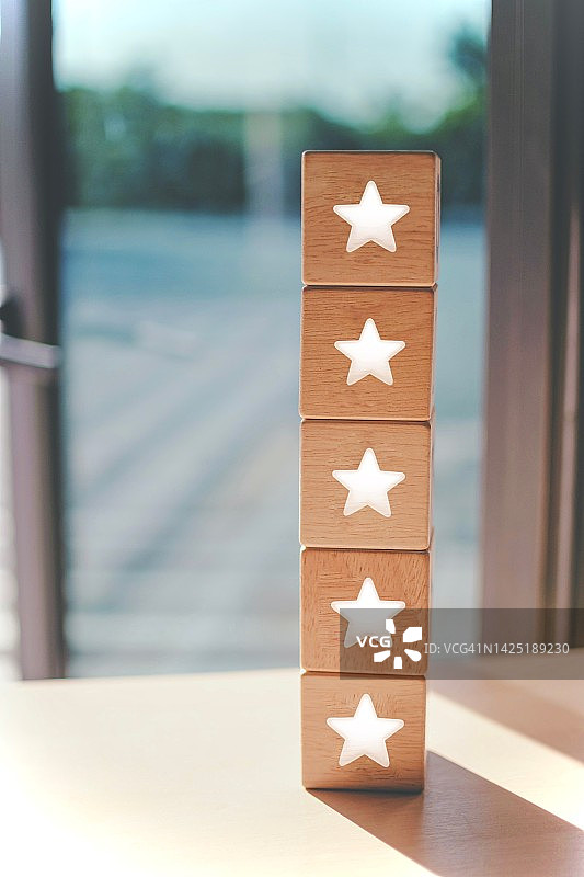 卓越五星概念图片素材